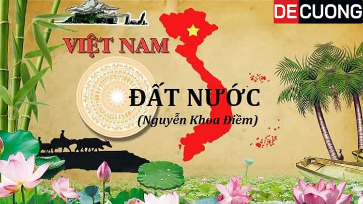 Tổng hợp mẫu phân Đất Nước Nguyễn Khoa Điềm