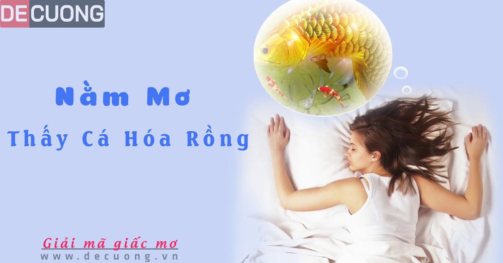 Nằm mơ thấy cá hóa rồng Hên hay xui - Đánh số con gì?