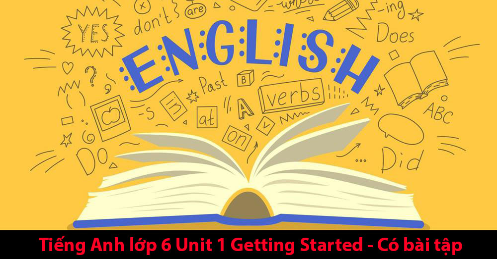 Tiếng Anh lớp 6 Unit 1 Getting Started - Có bài tập